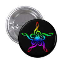 Treble Clef Star button