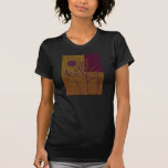 Tree and Moon Colourful Disco Lights 2 Tee Shirt