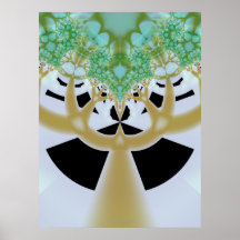 Tree Animal Human Posters