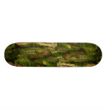 Tree bark custom skateboard
