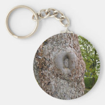 Tree Bark Texture in detail Keychain
