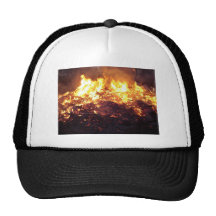 Tree Branches Burning Trucker Hat