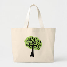 Tree Canvas Bags