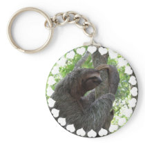 Tree Climbing Sloth Keychain
