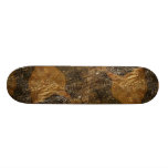 Tree cross cut showing rings custom skateboard