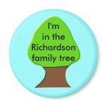 Tree Customizable Family Tree Magnet