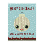 tree green xmas kawaii greetings