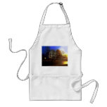 Tree House – Gold and Blue Glory aprons