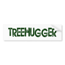 Tree Hugger Bumper Stickers