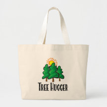 Tree Hugger Canvas Bags