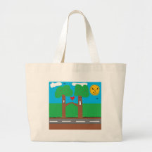 TREE HUGGER CANVAS BAGS