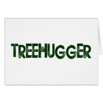 Tree Hugger Greeting Card