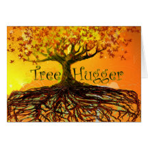 Tree Hugger Cards