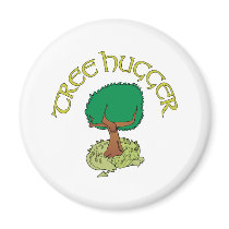 Tree Hugger Dragon Magnet