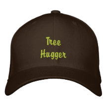 TREE HUGGER Embroidered Cap Embroidered Baseball Cap