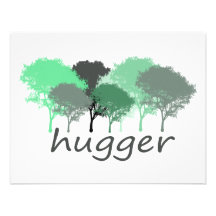 Tree Hugger Exclusive design! Custom Announcement