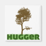 Tree Hugger Fridge Magnet