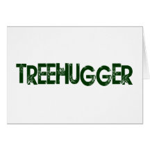 Tree Hugger Greeting Card