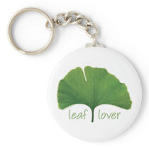 Tree Hugger, Leaf Lover - Ginkgo Keychain