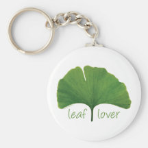 Tree Hugger, Leaf Lover - Ginkgo Keychain