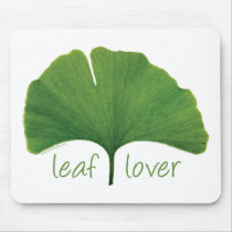 Tree Hugger, Leaf Lover - Ginkgo Mousepad