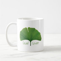 Tree Hugger, Leaf Lover - Ginkgo Mug