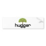 Tree hugger original design! bumper stickers