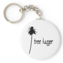 Tree Hugger Palm Design! Key Chain