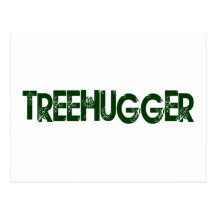 Tree Hugger Post Card