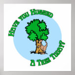 Tree Hugger Poster