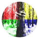 Tree Hugger stickers