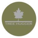 Tree Hugger Stickers