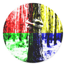 Tree Hugger Stickers