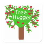 Tree Hugger T-shirts and Gifts stickers