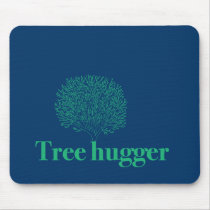 Tree Hugger w/ tree illustration