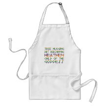 tree hugging dirt worshipper aprons