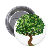 Tree illustration pins