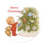 tree, Merry Christmas Stickers