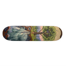 tree monster custom skate board