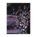 Tree of Broken Hearts Gothic Bridal Shower Invitat postcards