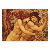 Tree of Forgiveness, Sir Edward Coley Burne Jones Card