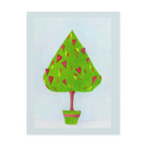 Tree of Hearts Postcard