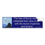 Tree of Liberty (Jefferson) Bumper Sticker