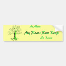 Tree of Life Bumper Sticker