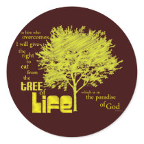 Tree of Life Christian Scripture stickers
