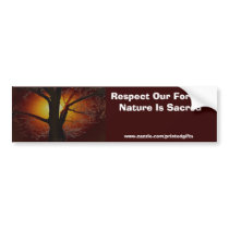 TREE OF LIFE Earth Day Gift Series Bumper Stickers