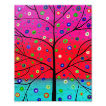 Tree of Life Flowers Painting Photo