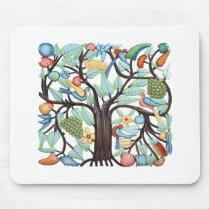 TREE of LIFE pastel Mouse Mat
