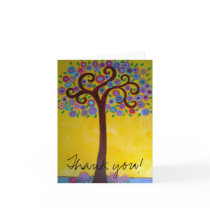 Tree of Life Thank You Card