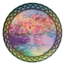 Tree of Life Tranquility Dinner Plates